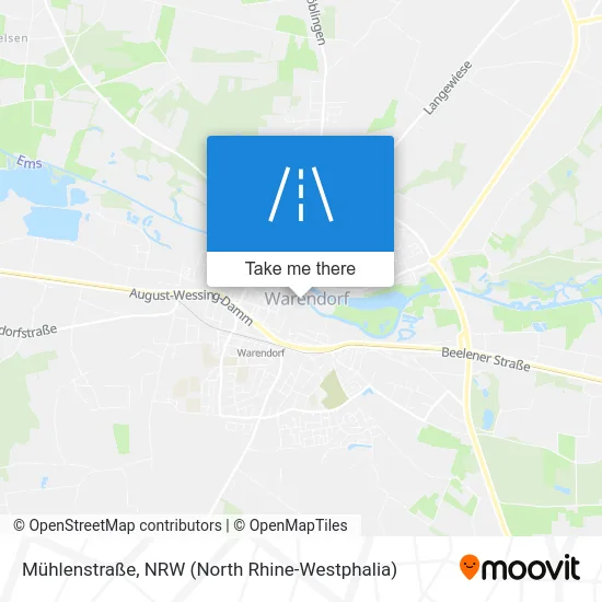 Карта Mühlenstraße