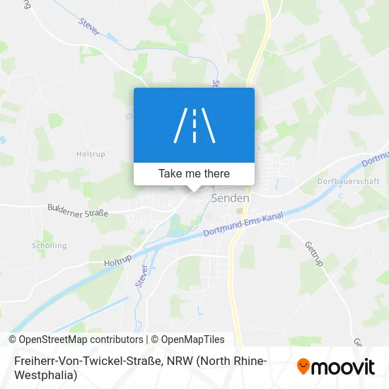Карта Freiherr-Von-Twickel-Straße