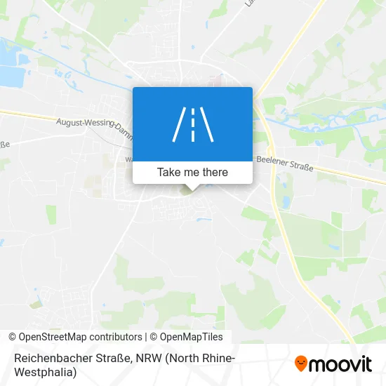 Карта Reichenbacher Straße