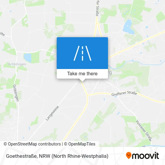 Карта Goethestraße
