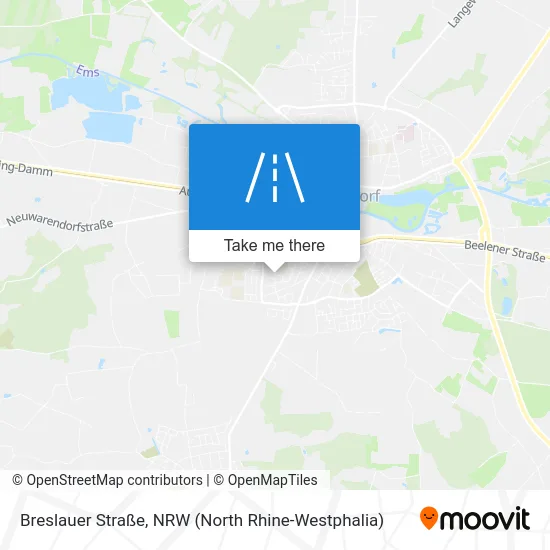 Карта Breslauer Straße