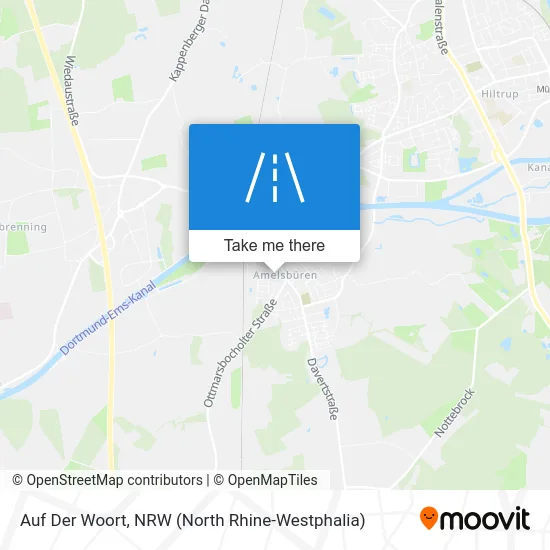 Карта Auf Der Woort