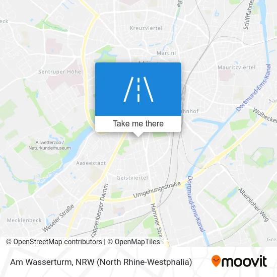 Карта Am Wasserturm