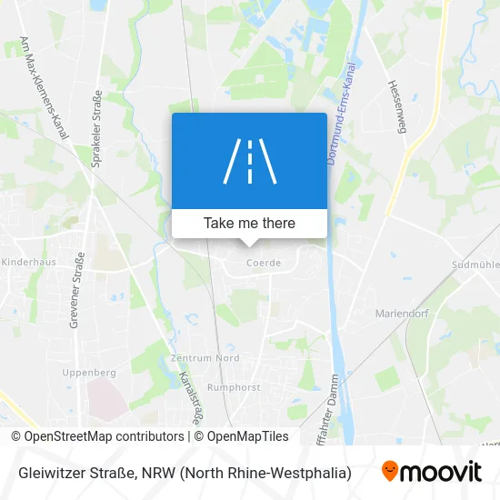 Карта Gleiwitzer Straße