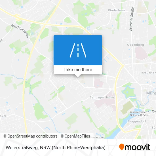 Карта Weierstraßweg