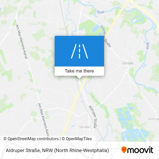 Aldruper Straße map