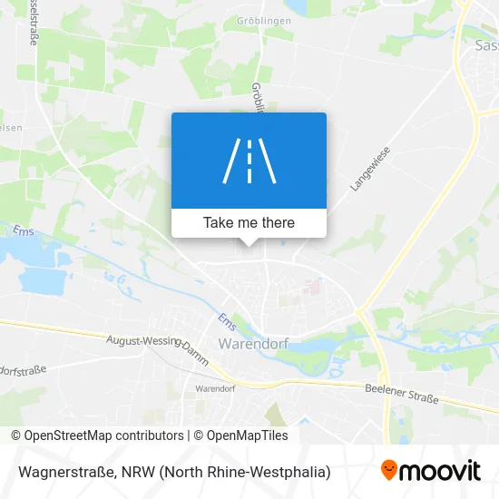 Карта Wagnerstraße