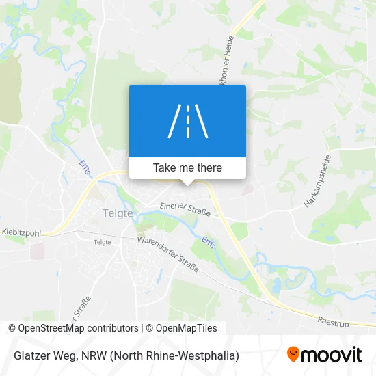 Карта Glatzer Weg