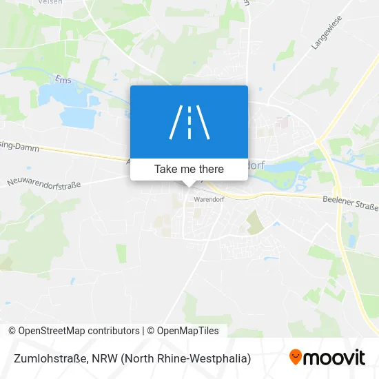 Карта Zumlohstraße
