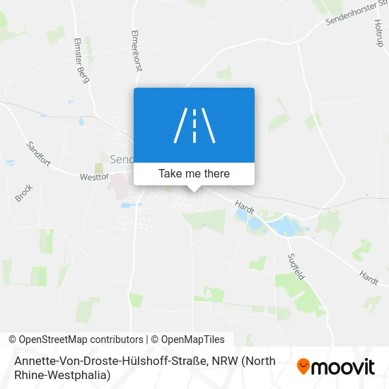 Карта Annette-Von-Droste-Hülshoff-Straße