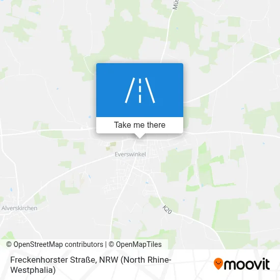 Freckenhorster Straße map