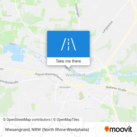 Карта Wiesengrund