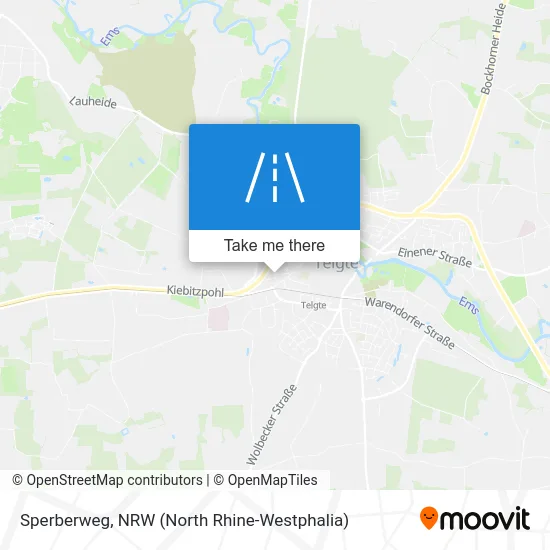 Карта Sperberweg