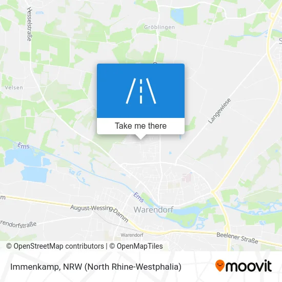 Карта Immenkamp