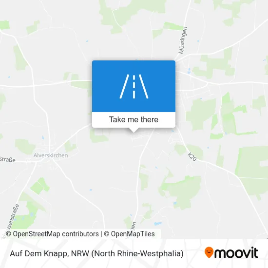 Карта Auf Dem Knapp