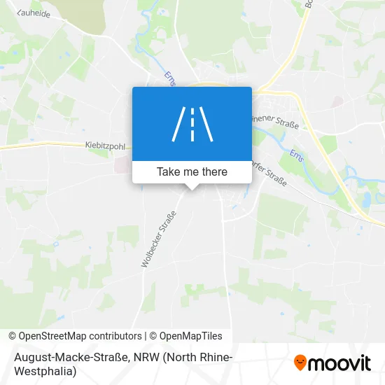 Карта August-Macke-Straße