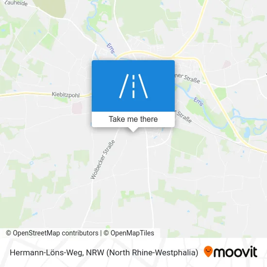 Карта Hermann-Löns-Weg