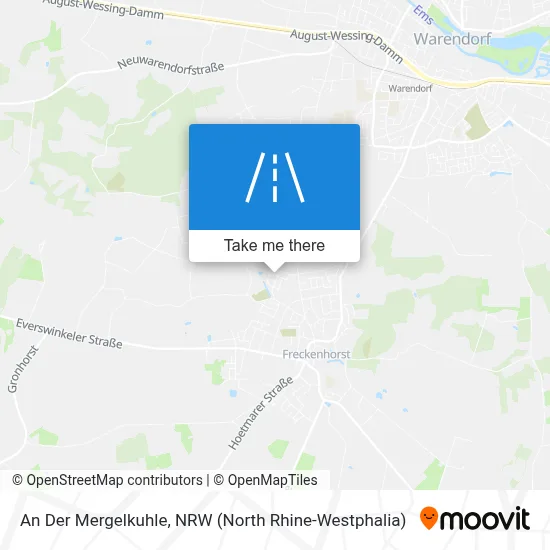 An Der Mergelkuhle map