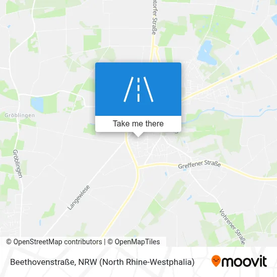 Beethovenstraße map