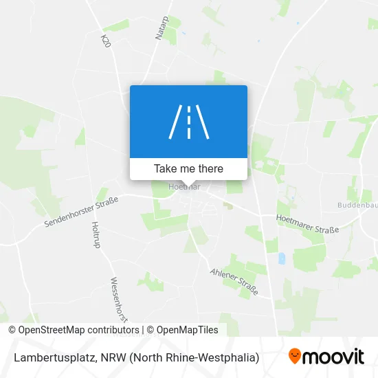 Lambertusplatz map