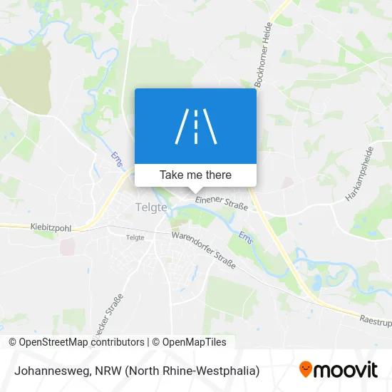 Карта Johannesweg