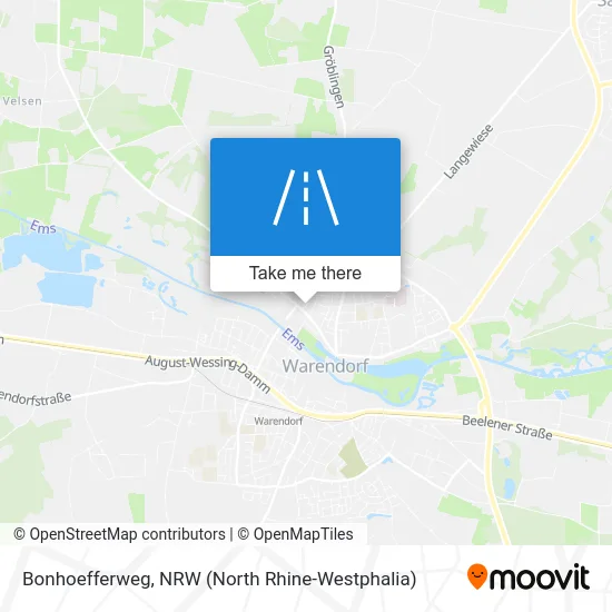 Карта Bonhoefferweg