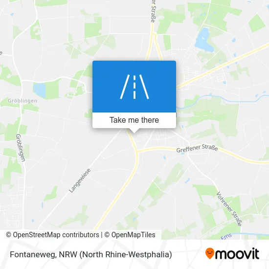 Карта Fontaneweg