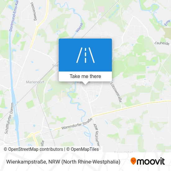 Карта Wienkampstraße