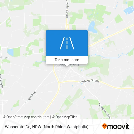 Wasserstraße map