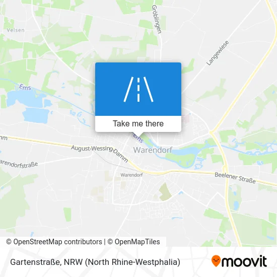 Карта Gartenstraße