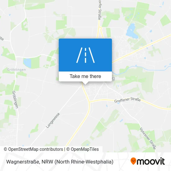 Карта Wagnerstraße