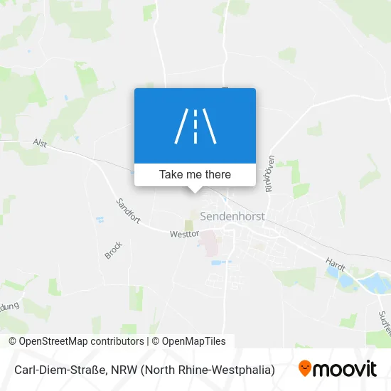 Карта Carl-Diem-Straße