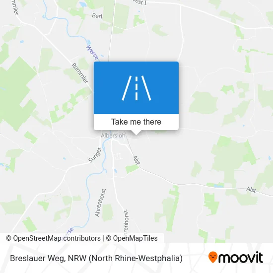 Карта Breslauer Weg