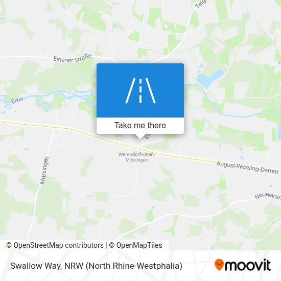 Schwalbenweg map