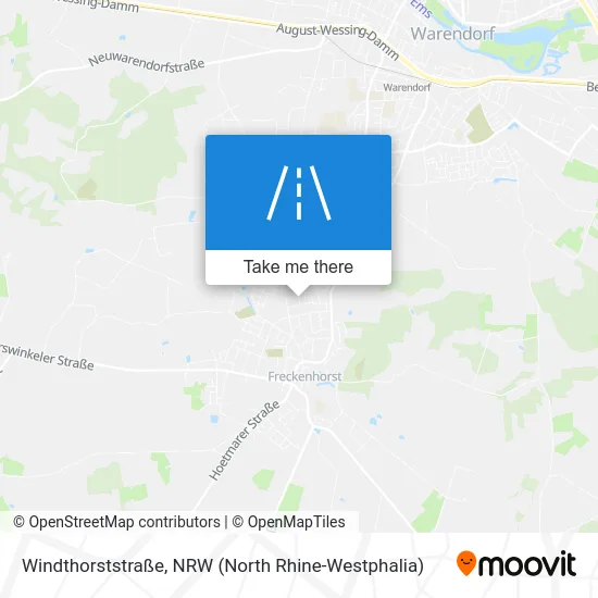 Карта Windthorststraße