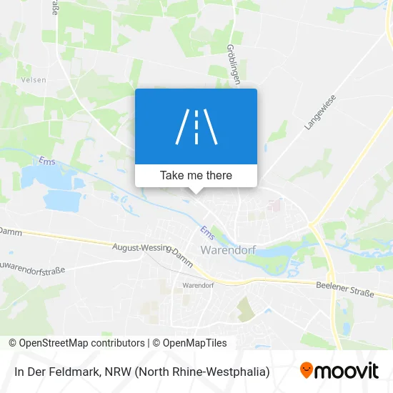 Карта In Der Feldmark