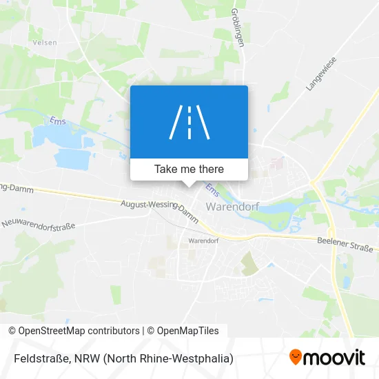 Карта Feldstraße