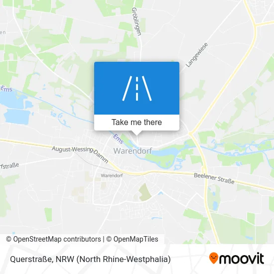 Карта Querstraße