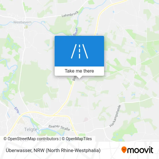 Карта Überwasser