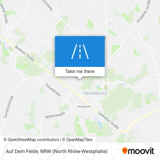 Карта Auf Dem Felde