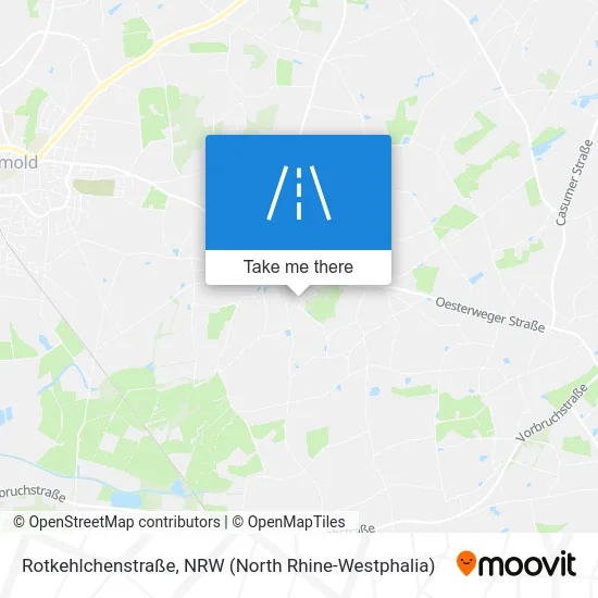 Карта Rotkehlchenstraße