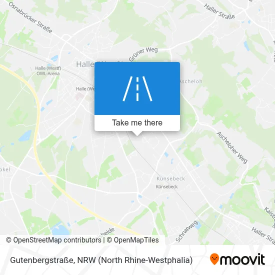 Gutenbergstraße map