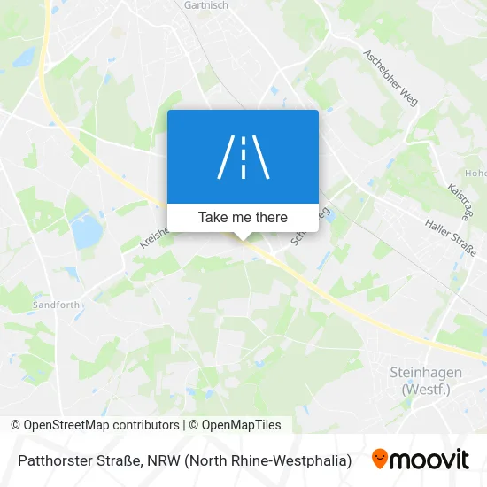 Карта Patthorster Straße