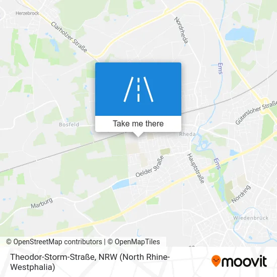 Карта Theodor-Storm-Straße