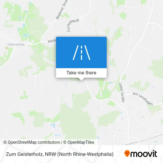 Карта Zum Geisterholz