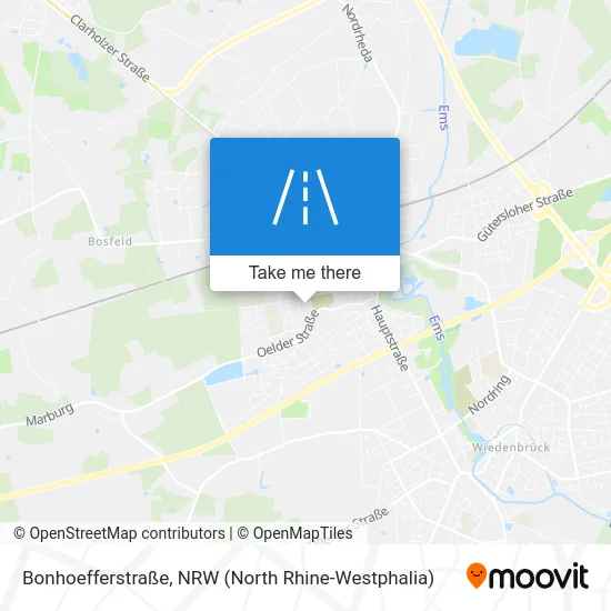 Карта Bonhoefferstraße