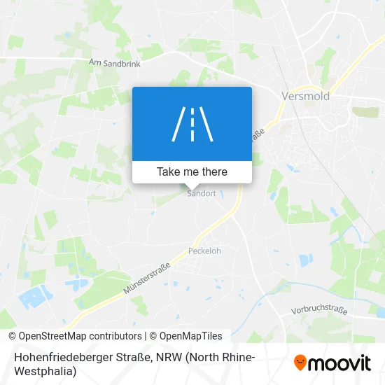 Карта Hohenfriedeberger Straße