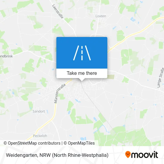 Карта Weidengarten