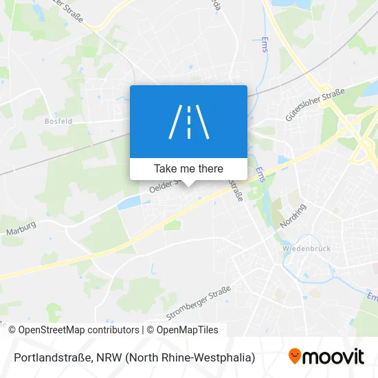 Карта Portlandstraße