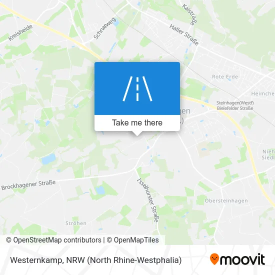 Карта Westernkamp